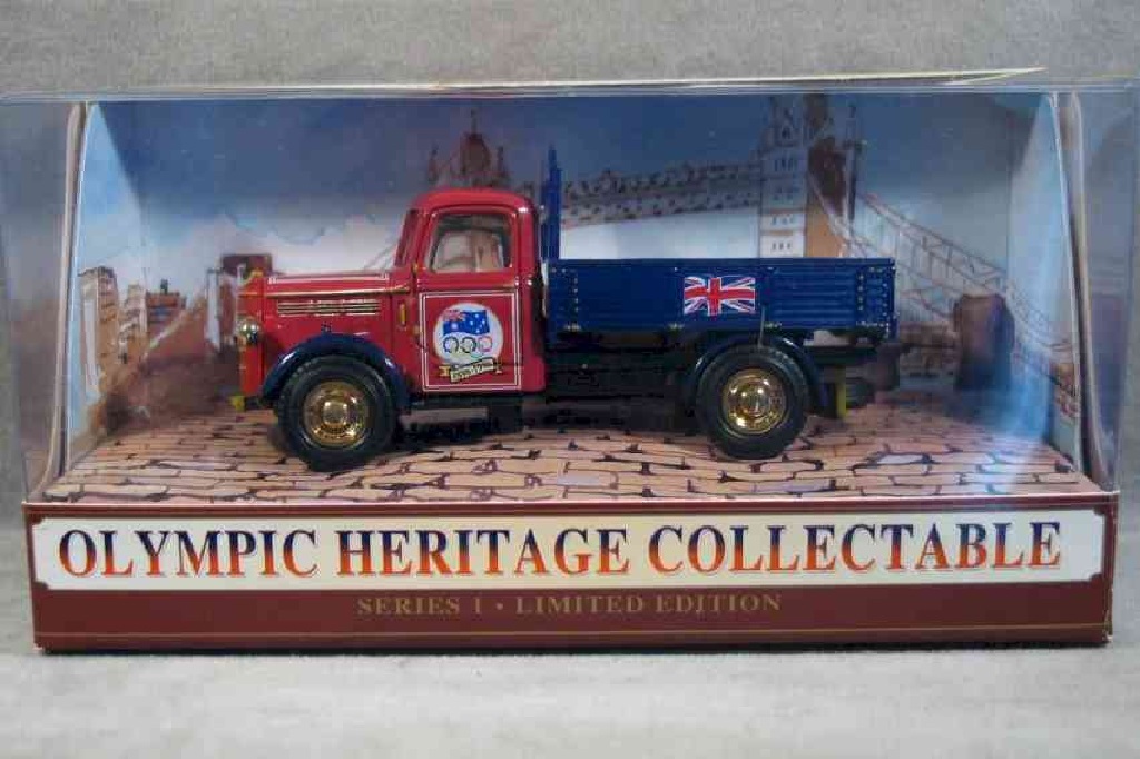 Matchbox Collectibles OL011; 1939 Bedford KD Truck; London Olympic Games 1948